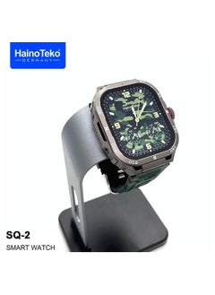 Haino Teko Haino Teko SQ2 AMOLED Display Smart Watch With 3 Pair Strap and Wireless Charger for Gents and Boys Black  - Image 3