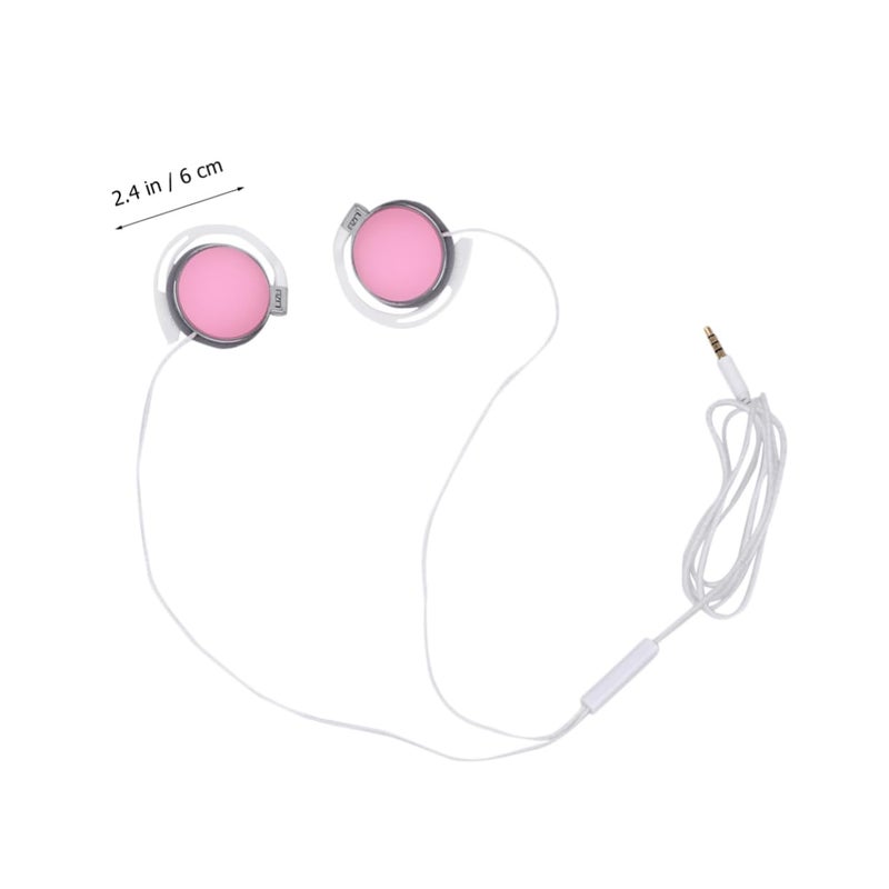 Creative Sports Headset with Earphone Mic Sweat Resistant Neckband Lightweight Comfortable Pink - Image 3