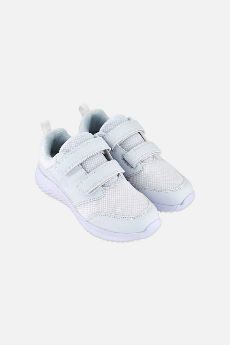 RBX Kids Girl Velcro Closure Shoes, White - Image 2