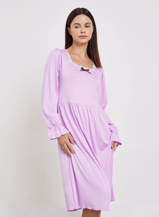 تايك تو قميص نوم بأكمام كشكش - Image 2