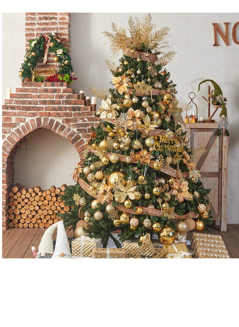 PAMEER Christmas Tree Star Top Decoration Xmas Tree Top Star 17cm Five-Pointed star Christmas ornament, Christmas Tree Topper Decoration, Xmas Ornament Party Home Decor.  - Image 2