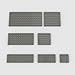 YUJHITP Classic Building Plate Assortment Pack 50pcs Dark Gray Bulk Plates with 7 Size Building Plate Base Plate Compatible with Lego Parts and Pieces Building Bricks for Most BrandsColorDark Gray - Image 2