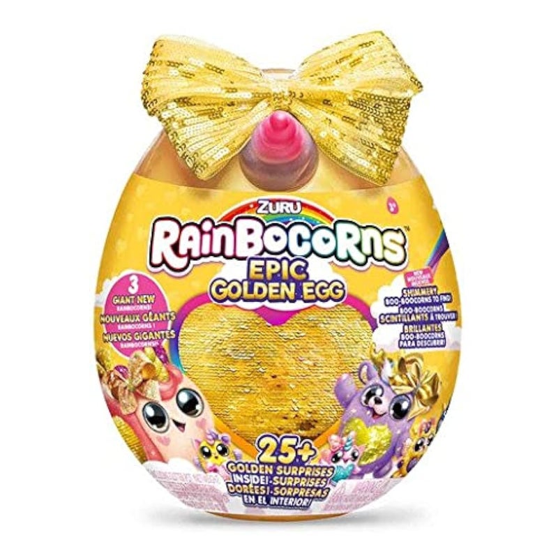 Rainbocorns United Pacific Designs 9244 Zuru Rainbocorns Big Surprise Epic Golden Egg Series 3 - Image 2