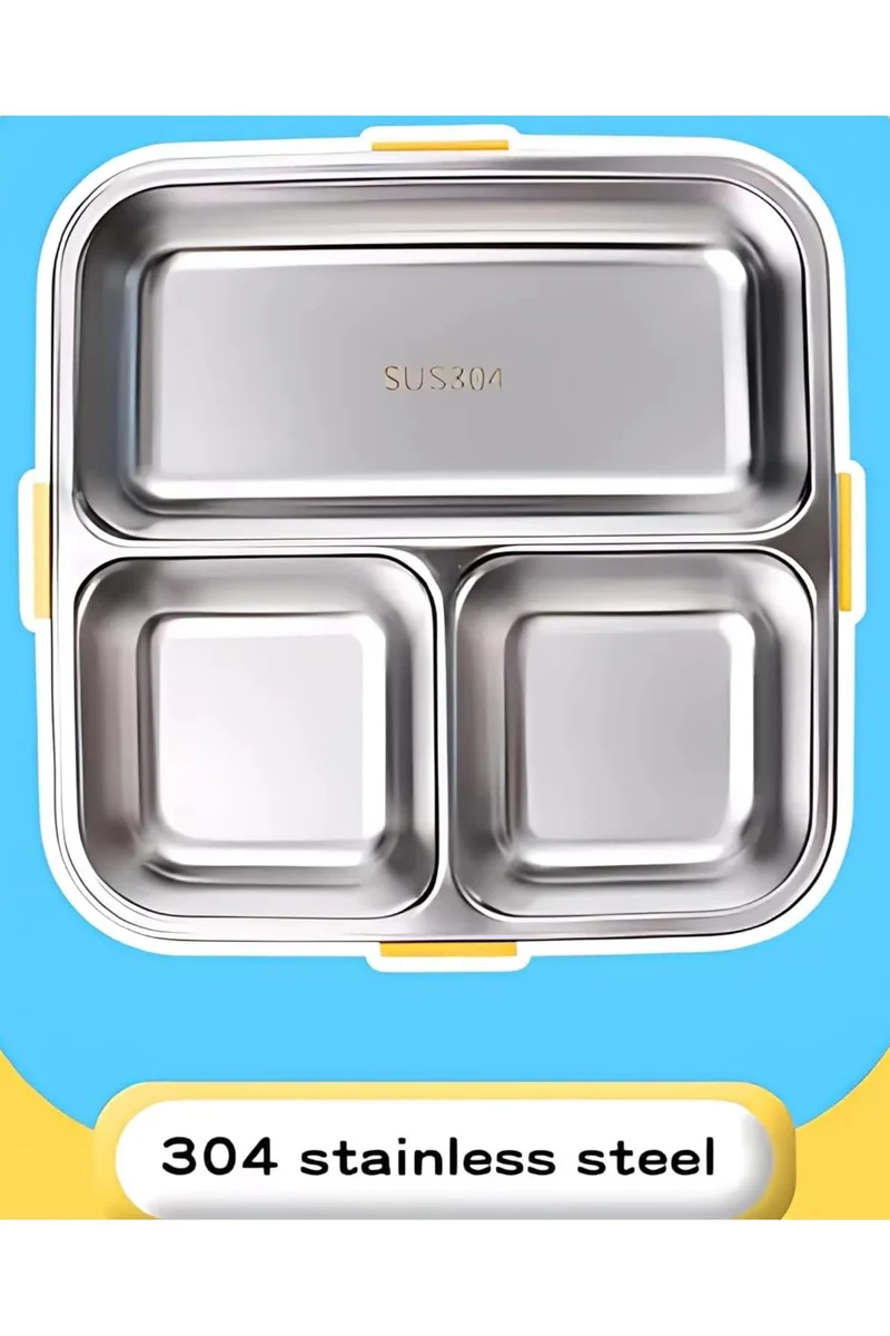 Mobcos Mobcos Kids Lunch Box Stainless Steel Insulated – Double Decker Leakproof Bento Box with Spoon, Soup Bowl, Dishwasher Safe, for School or Travel– Ideal for Children (Mermaid Purple)