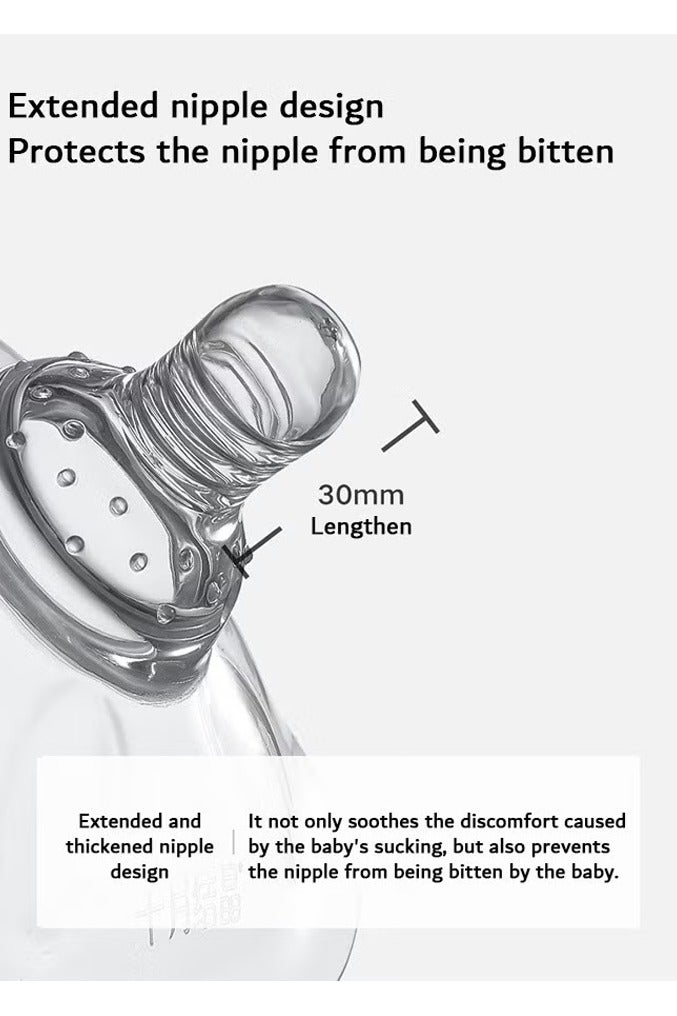 Rocket Flyer 2 Piece Feeding Shield, Feeding Shield with Storage Box, BPA and BPS Free Shield, Ultra-Thin Ultra-Soft Food-Grade Silicone Extender Guard - Image 3