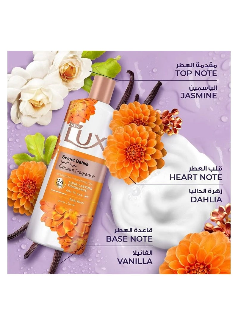 لوكس غسول الجسم العطري نعومة الداليا 500مل - Image 3