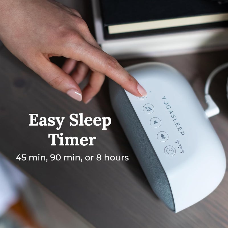 Yogasleep Soundcenter Travel White Noise Machine With 6 Natural Sounds Sleep Timer Brown Noise For Relaxing Meditation Office Privacy Better Sleep Nursey Registry Must Have For Baby Adults - Image 4