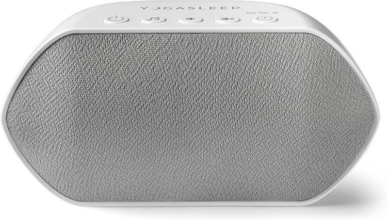 Yogasleep Soundcenter Travel White Noise Machine With 6 Natural Sounds Sleep Timer Brown Noise For Relaxing Meditation Office Privacy Better Sleep Nursey Registry Must Have For Baby Adults - Image 1