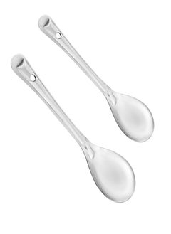 BLACKSTONE Stainless Steel Oval Spoon, Pan Spoon, Perfect for Serving 23CM  - Image 2
