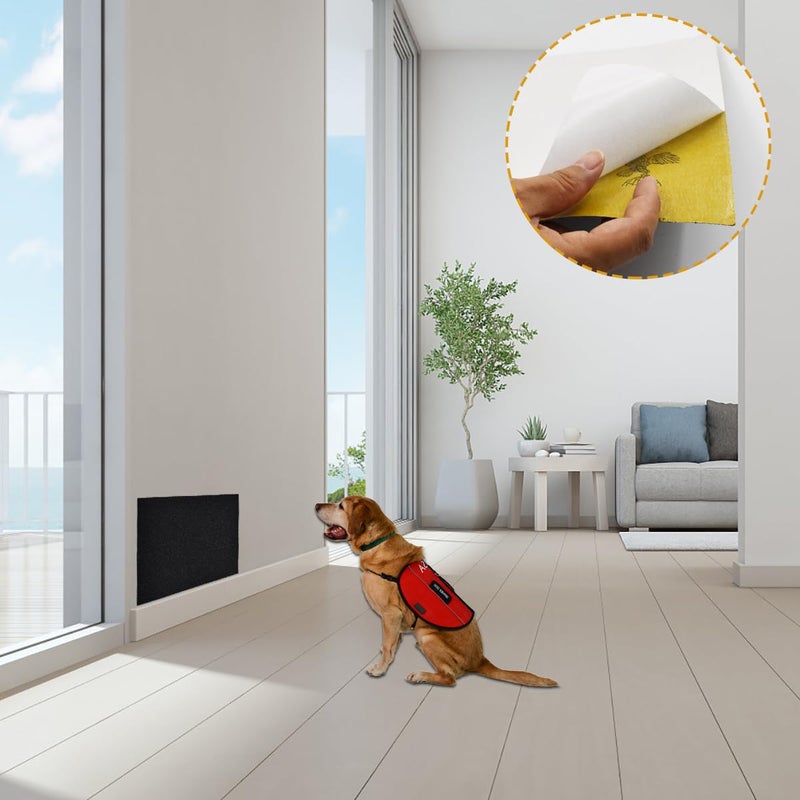 HAISENGO 10pcs Dog Nail Scratch Board Sandpaper Replacement 11 * 9 Inch, Sandpaper Scratch Pad Self-Adhesive Sand Paper Scratcher Trim, Nail Care, File Scratch Board for Dog Cat Claw Care - Image 5