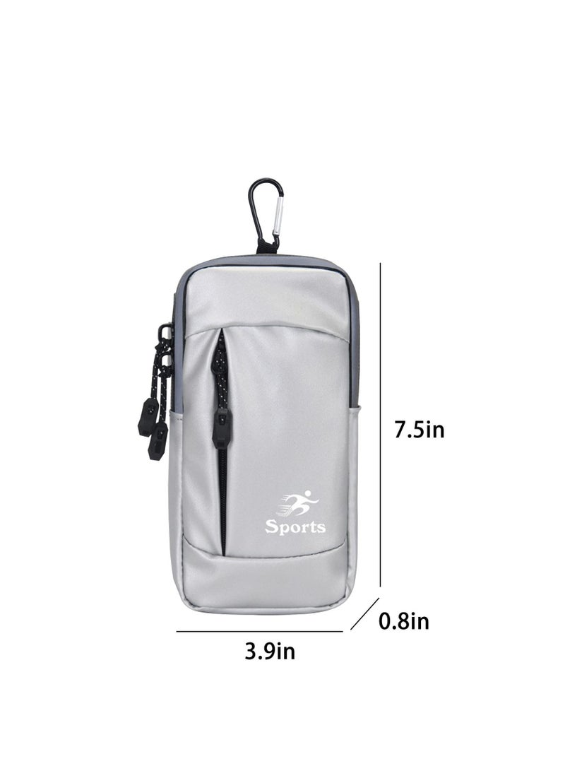 SYOSI Arm Bag Arm Wallet Gym Pouch Phone Holder Armband, Waterproof Running Pack Workout Gear Phone Holder for Running  - Image 2