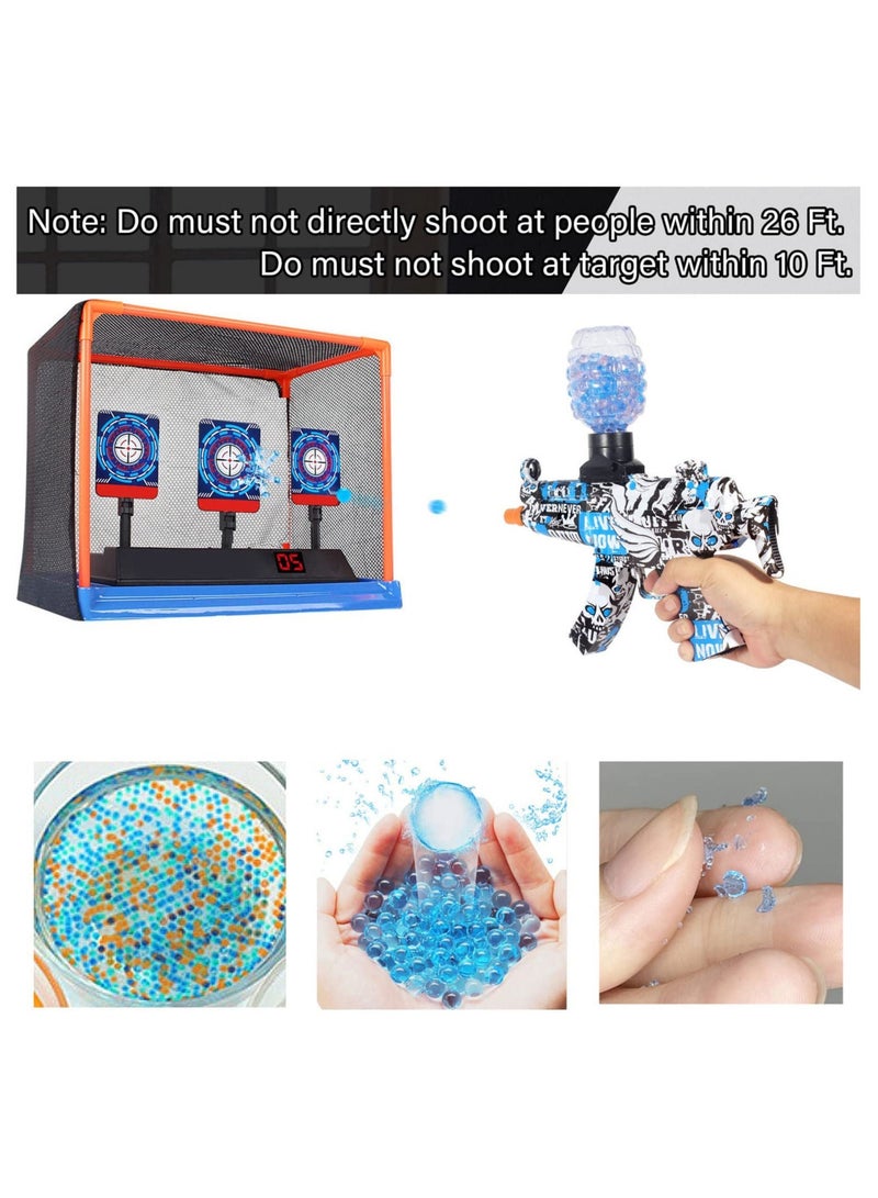 MissTiara Electric Water Guns, MP5 Kids Toy Gun, Automatic Kids Safe Toy, Rechargeable Battery, Summer Pool Beach Water Party Summer Toys for Kids & Adults - Image 3