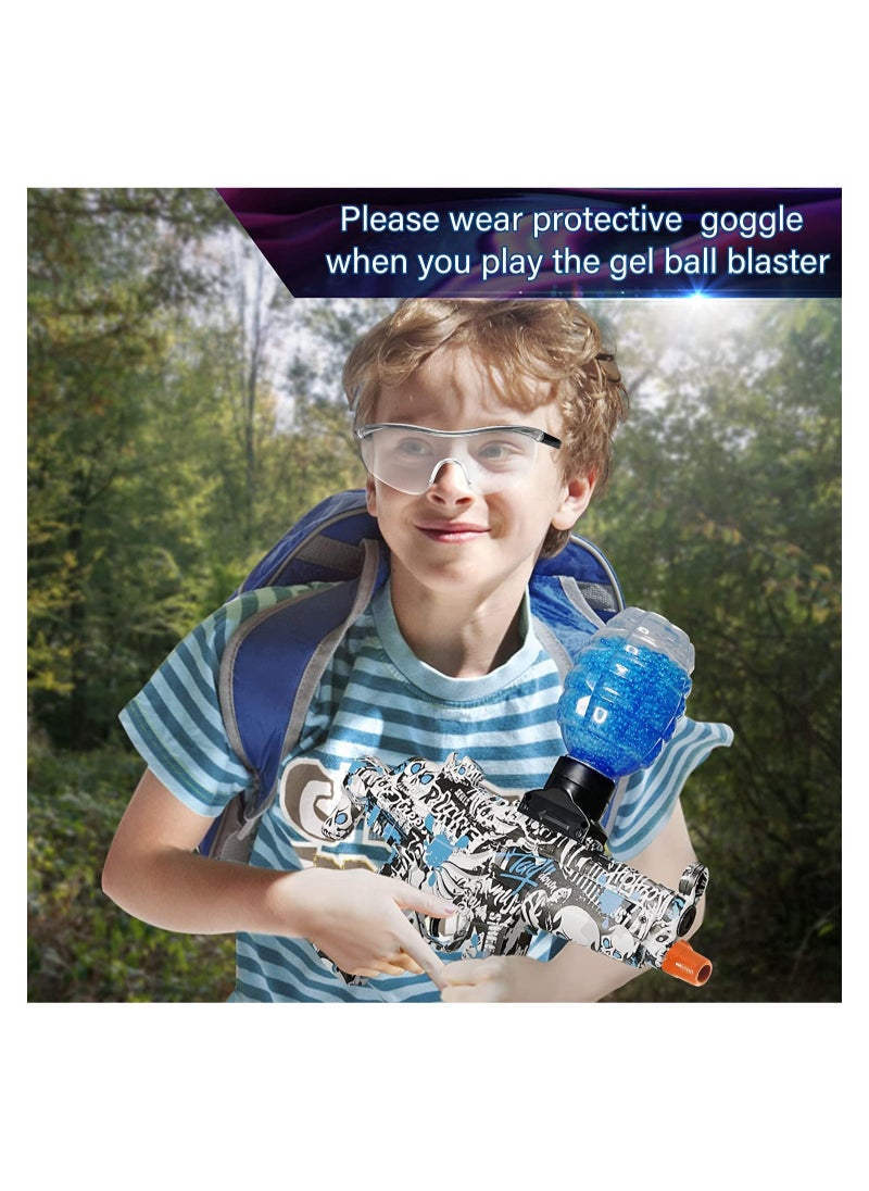 MissTiara Electric Gel Water Gun MP5 with 20000 Water Bombs and Goggles, Outdoor Activities Shooting Game  - Image 3