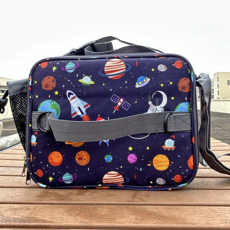 Unicorn Kids Lunch Bag Insulated Cartoon Tote Space children's lunch bag 