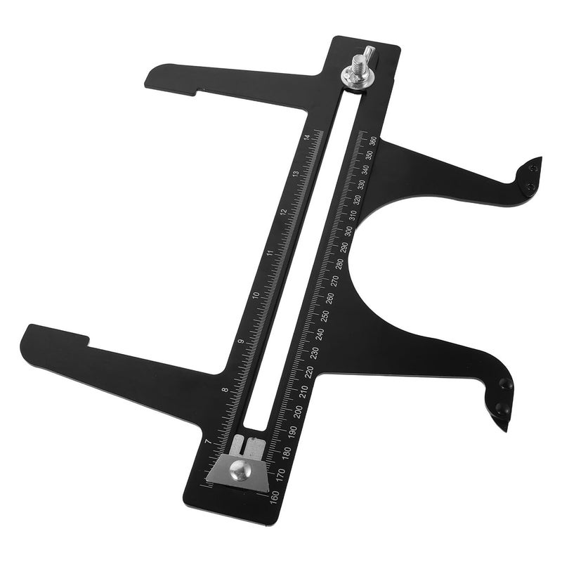 Brake Adjustment Tool And Brake Pad Gauge 6.5 To 14.25 Inch Dual Scale For Shoe Lining Measurement - Image 2
