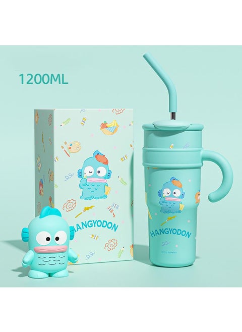 1200ml Tumbler Leak-Proof Coffee Mug With Handle Straw And Stanley Cup-Like Design Travel Mug Tumbler Cup Hangyodon