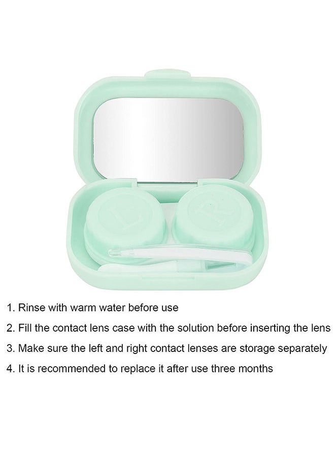 Depend 3 Pack Contact Lens Case with Mirror Contact Lens Container with L and R Caps  - Image 5