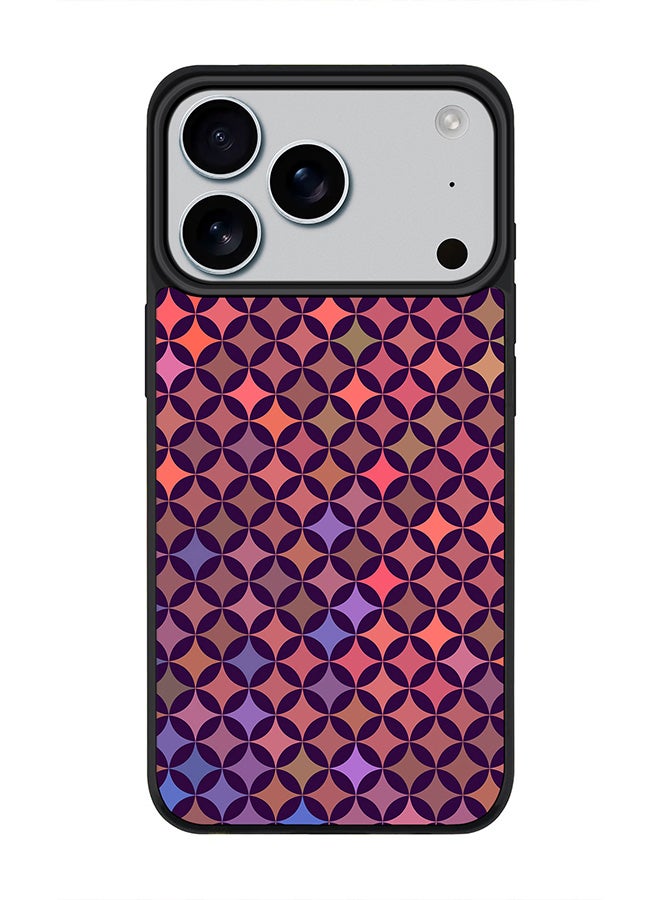 Stylizedd iPhone 17 Pro Case, [Compatible with MagSafe] Slim Magnetic cover Phone Case iPhone 17 Pro -Wall Of Diamonds - Image 1