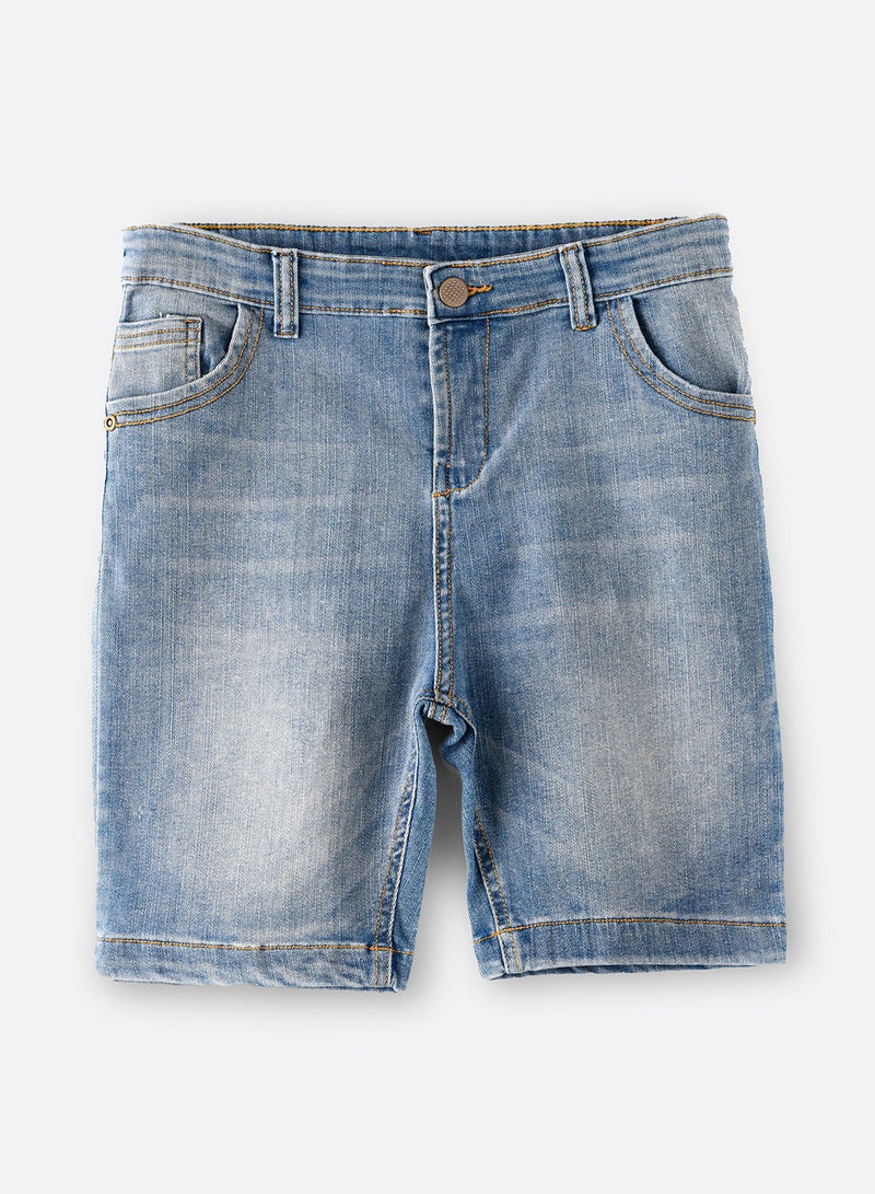 JAM Woven Denim Shorts - Image 1