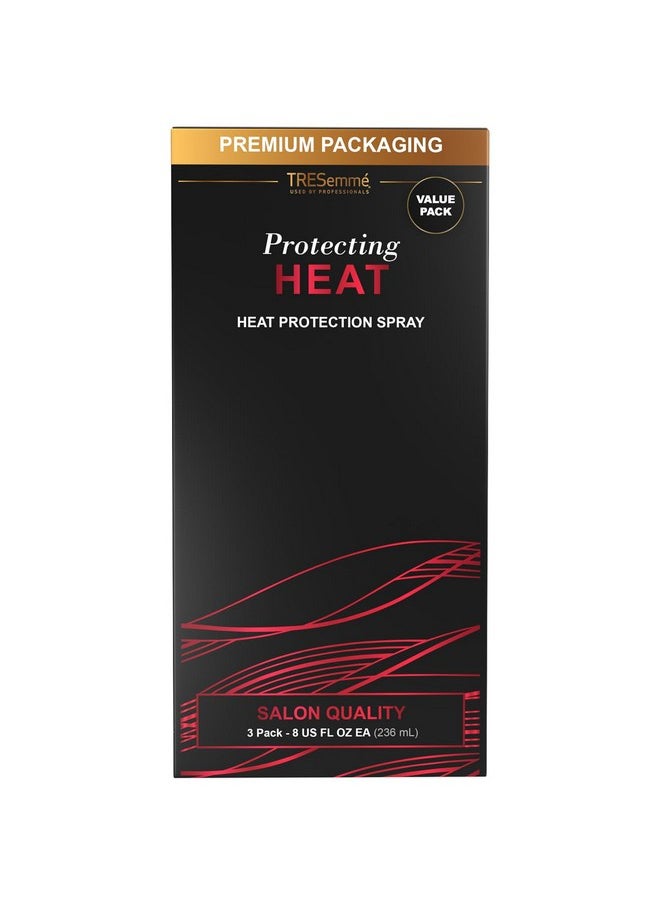 TRESemmé TRESemmé Heat Protection Spray for Hair, 3-Pack - Vitamin-Enriched Anti-Frizz Hair Products, 8 Oz Ea  - Image 2
