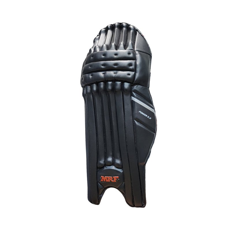 MRF Power 2.0 Black B/LG MLH | Cricket Batting Leg Guards - MLH, Black - Image 2