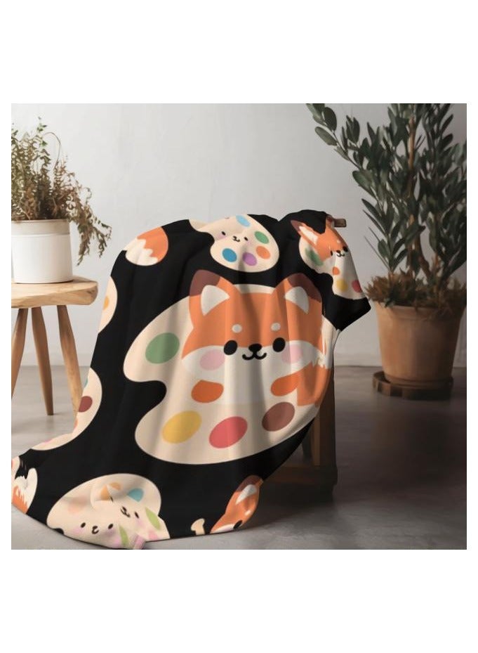 general Flannel thin blanket (warm and comfortable, suitable for sleep, gaming, dust removal and sandproof) 150cm*200cm - 63 - Image 4