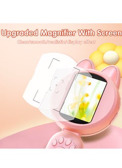 Generic Cute DigitalMagnifying Glass for kids 2.0 lPS screen Photo support Manual focus 30W pixels Space for 300 photosBring 12 specimens  Purple  - Image 5