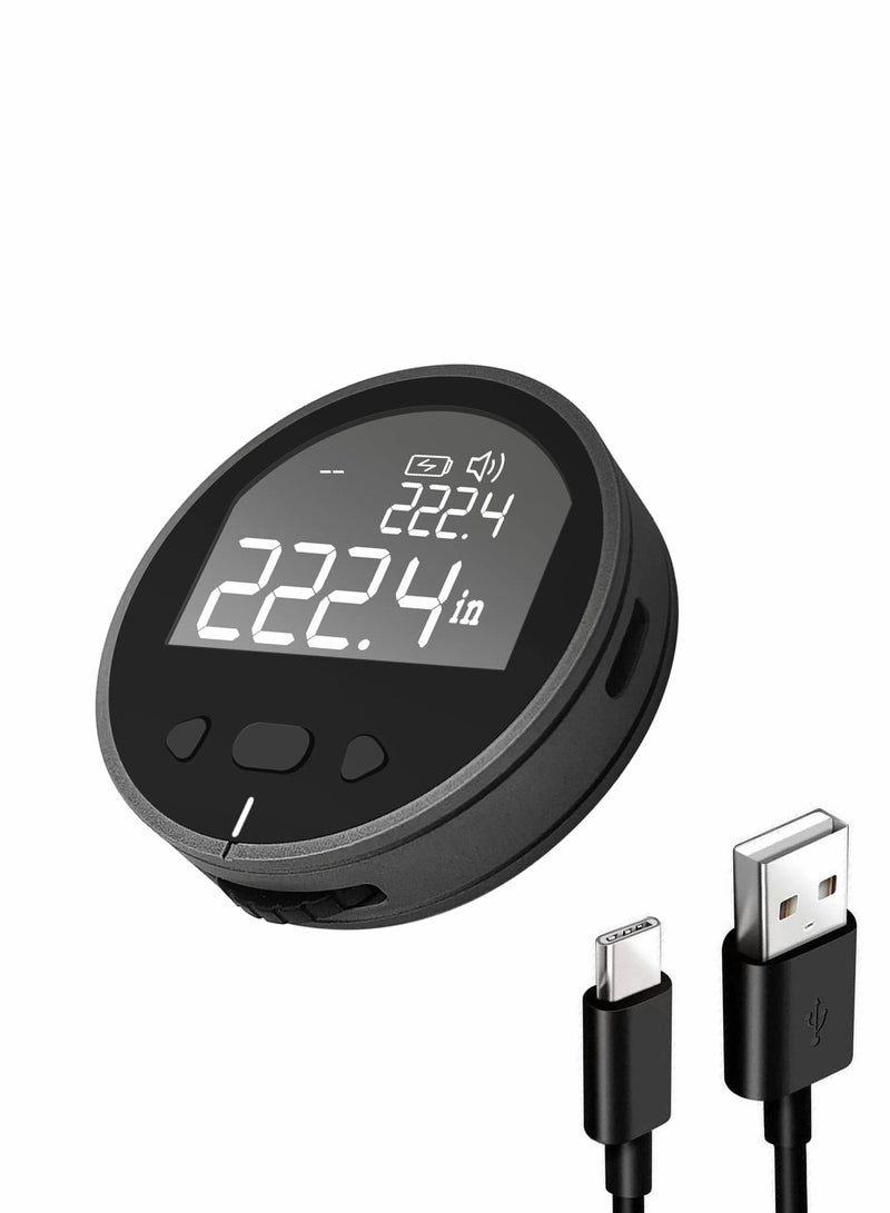 شريط قياس رقمي مع شاشة LED، 3 أنواع من وحدات القياس، لقياس الأجسام غير المنتظمة - Image 1