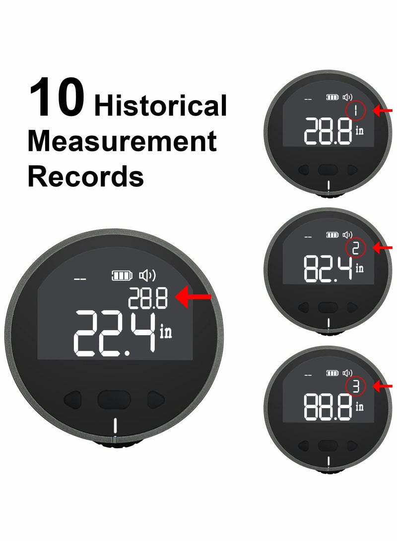 شريط قياس رقمي مع شاشة LED، 3 أنواع من وحدات القياس، لقياس الأجسام غير المنتظمة - Image 2