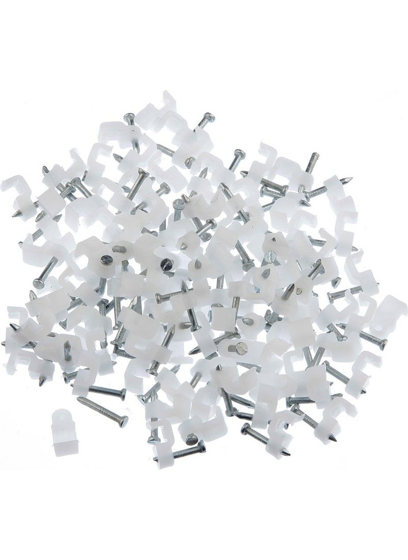 Tek-İş Concrete Nailed Cable Holder Crochet No: 1 - 4 mm 100 Pieces  - Image 2