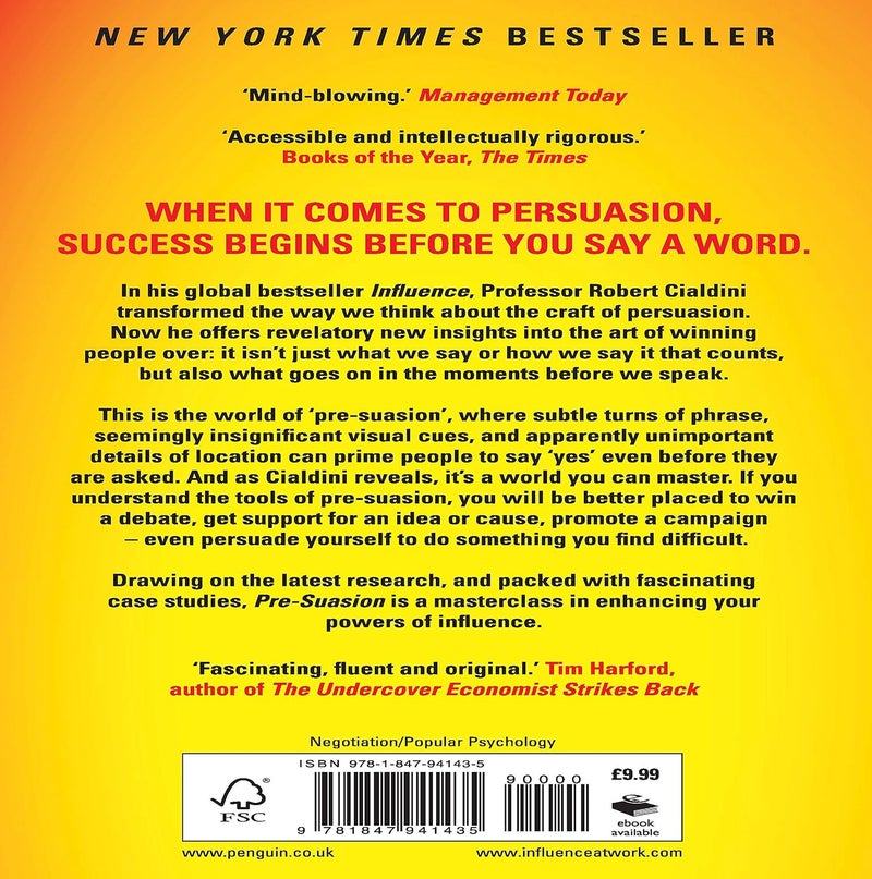 Random House Books for Young Readers Pre-Suasion: A Revolutionary Way to Influence and Persuade - Image 2