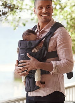 BABYBJORN Baby Carrier Free, 3D Mesh, Anthracite  - Image 2