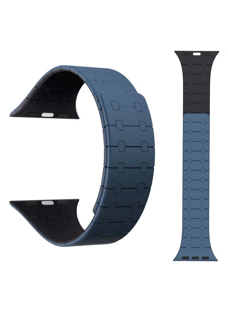 Silicone Magnetic Strap For IWatch Ultra 2 Band 44mm 49mm 42mm 45mm Bracelet For IWatch Series 9/8/7/6/SE/5/4 - Image 1