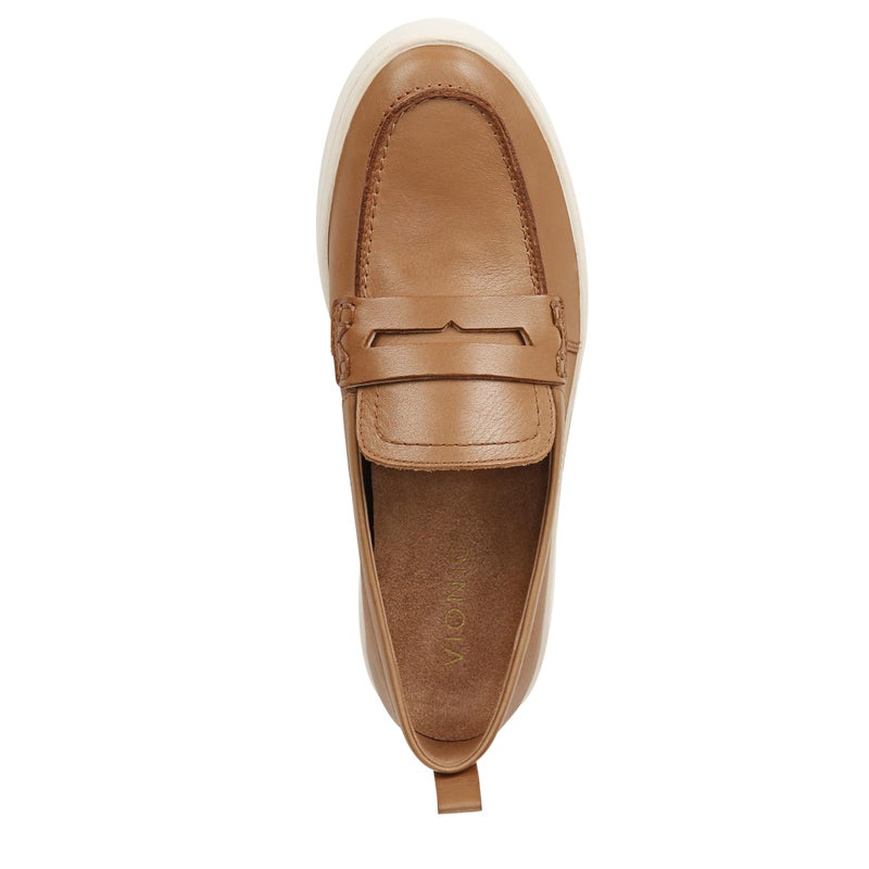 Vionic Womens Uptown Loafer Camel Leather 8 W - Image 5