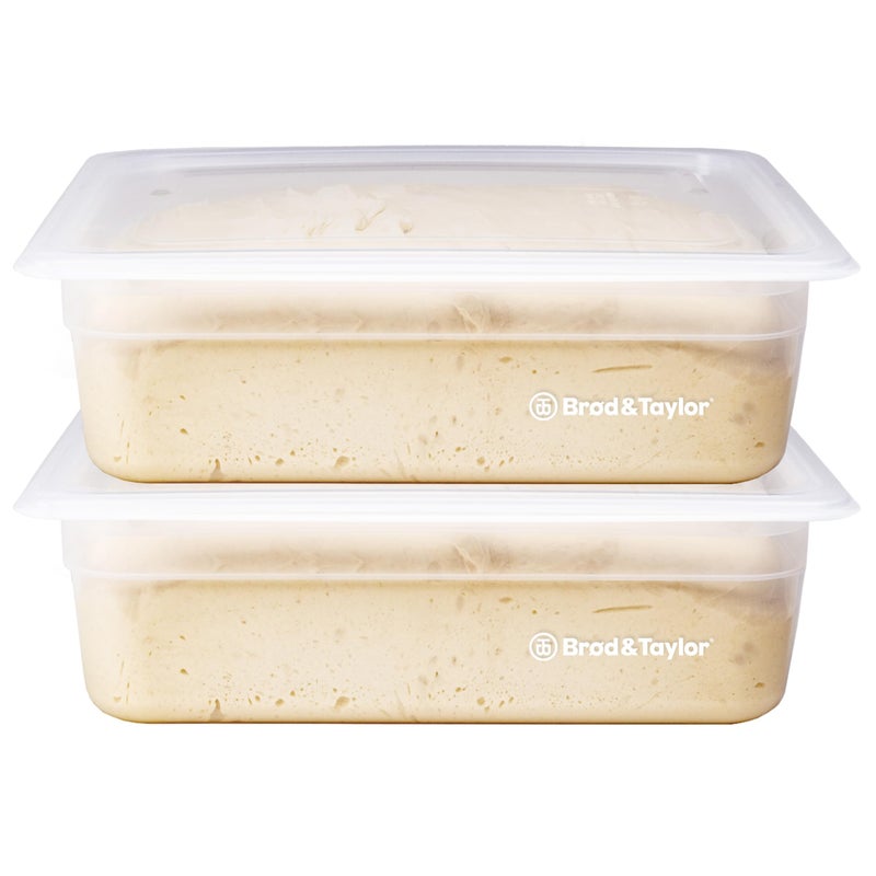 Brod & Taylor Brod Taylor Proofing Container 2 Pack With 6L Capacity Fits Up to 3000 Grams of Dough Dough Rising Box for Bread Sourdough Pizza Dishwasher Safe BPAFree - Image 2