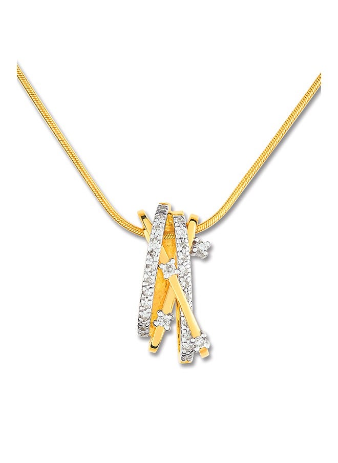 9K Gold and Diamond Necklace with  0.212 ct Diamond, with certificate-RC574BB4-9k_CB - pzsku/ZDBA82A1775C6FA38F649Z/45/_/1732086107/e2b551ec-1547-4ecb-99fa-1db5835d99e6