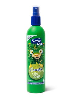 Suave Suave Kids Detangler Spray For Tear-Free Styling Silly Apple Dermatologist-Tested Hair Detangler Formula, 10 Fl Oz (Pack of 6)  - Image 4