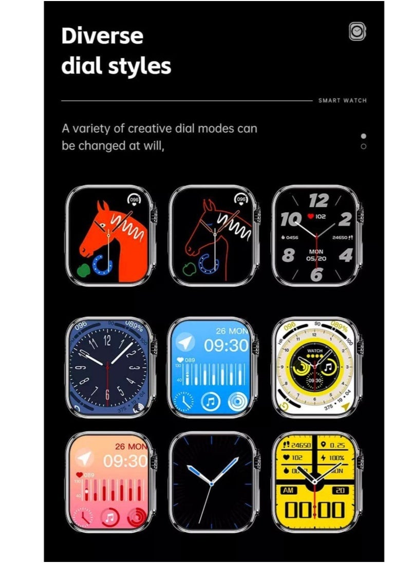 Generic - New S8 Ultra Max Smartwatch Series 8 S8 Smart Watch Ultra AI Voice Smart Watch 2.0inch Bluetooth Call Wriless Charging Watch 8 Ultra - Image 1