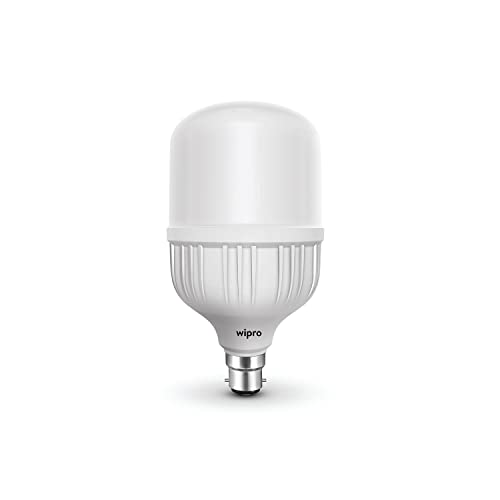 wipro Garnet 40W LED Bulb for Home & Office |Cool Day White (6500K) | B22 Base|220 degree Light coverage |4Kv Surge Protection |400V High Voltage Protection |Energy Efficient | Pack of 1 - Image 2