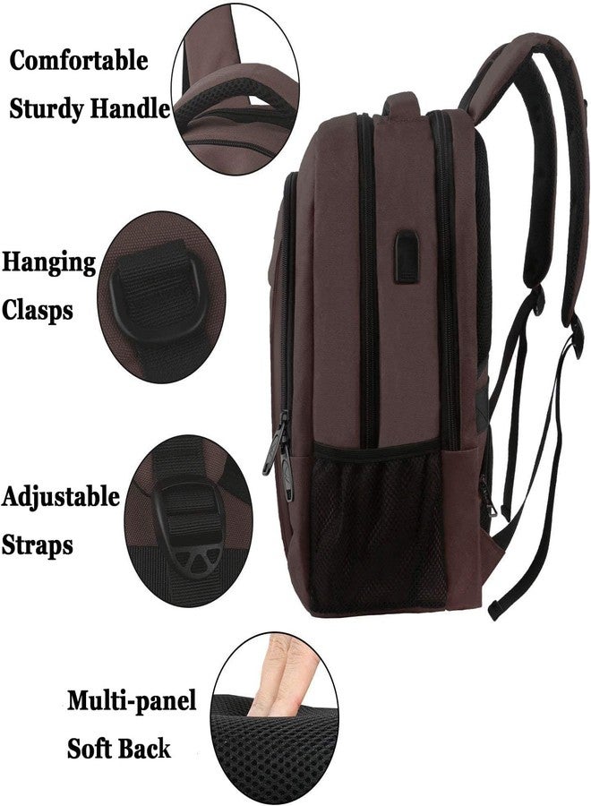 MATEIN 15.6 in Laptop Backpack, School Backpack with USB for Men Women and College Student, Sturdy Laptop Bag for Laptop Accessories Water Resistant Travel Backpack Functional Birthday Gifts - Image 5