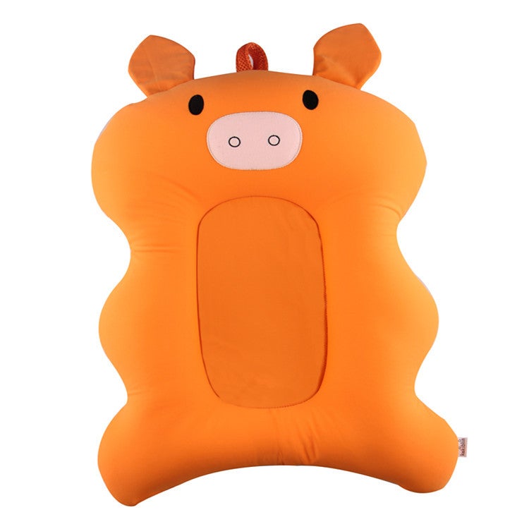 KAKIBLIN Baby Bath Mat - Non-Slip Shower Net for Newborns, Available in Pink, Blue & Green Pig  Designs - Image 4