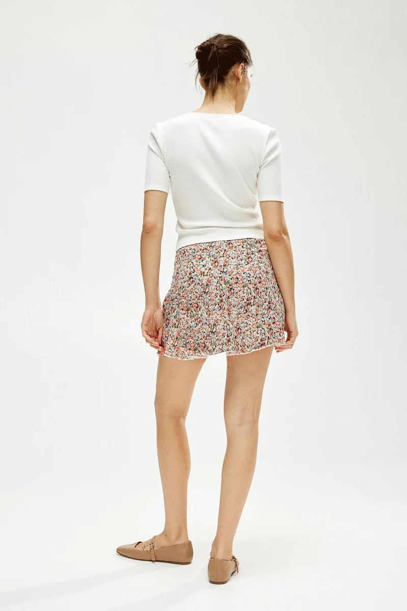 H&M Flared Mini Skirt