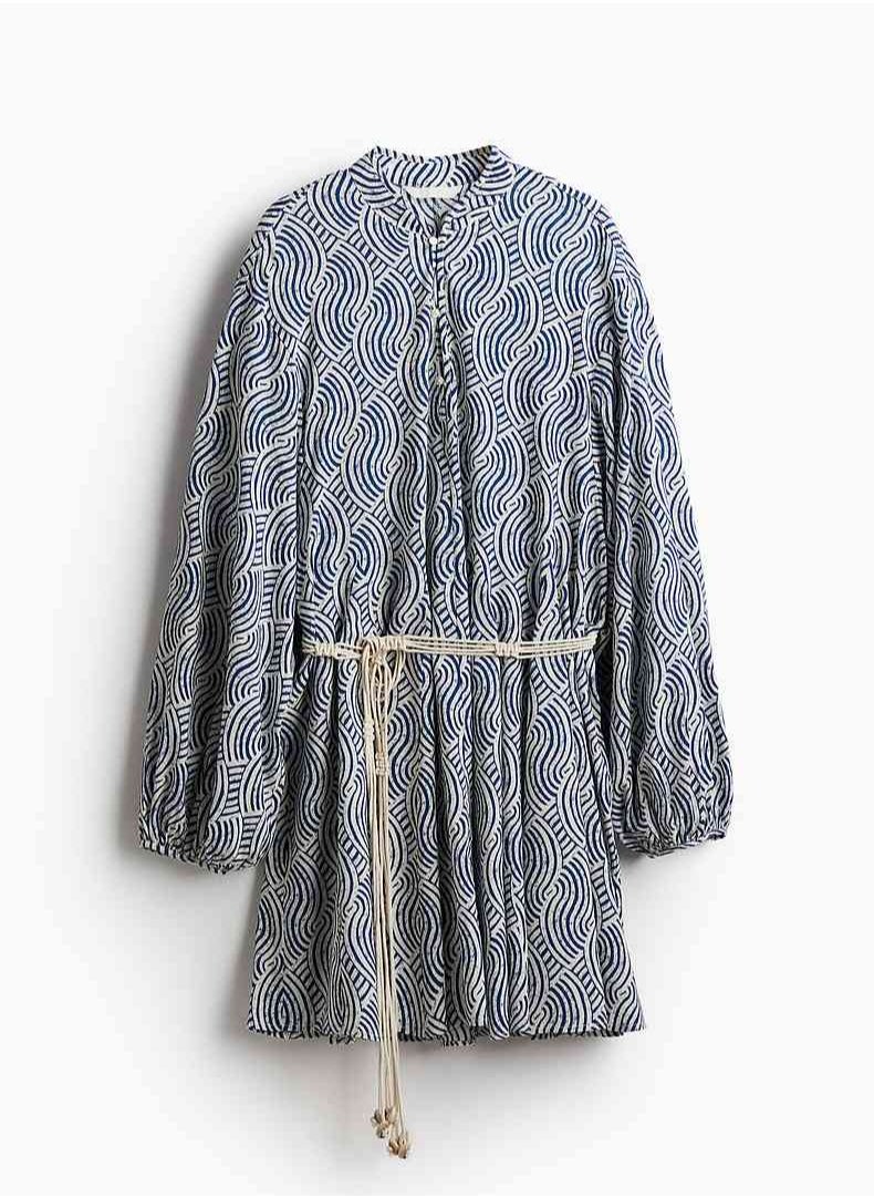 H and M - HM Women's New Loose Lightweight Comfortable And Fashionable Dress - Image 1