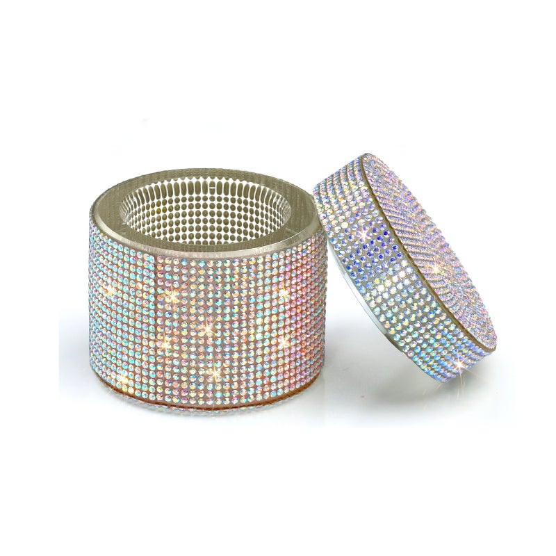 Nail Crystal Pen Wash Cup Gold - Image 1