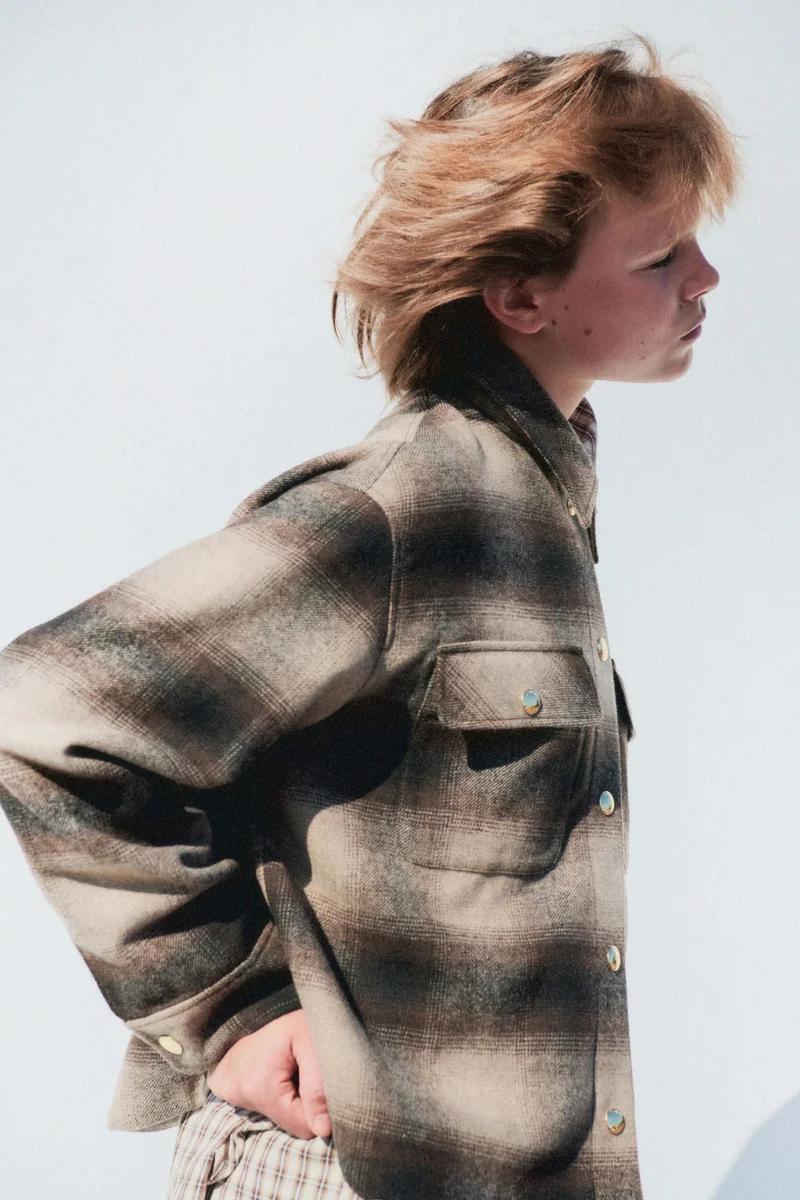 اتش اند ام جاكيت خفيف فضفاض