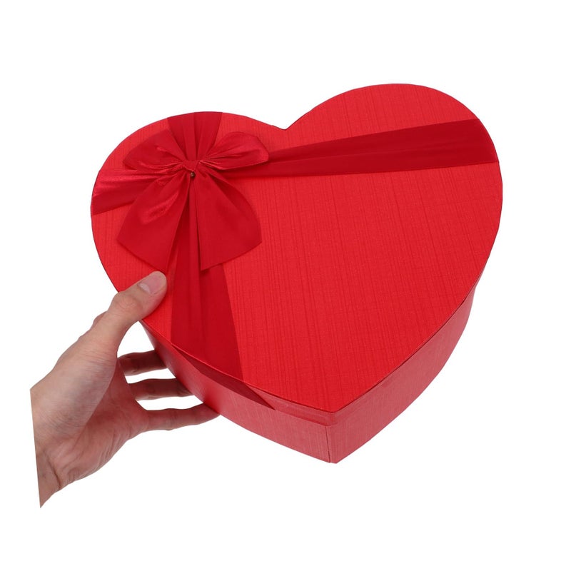 Classic Heart Shaped Box Elegant Gift for Valentine Day Special Occasions - Image 4