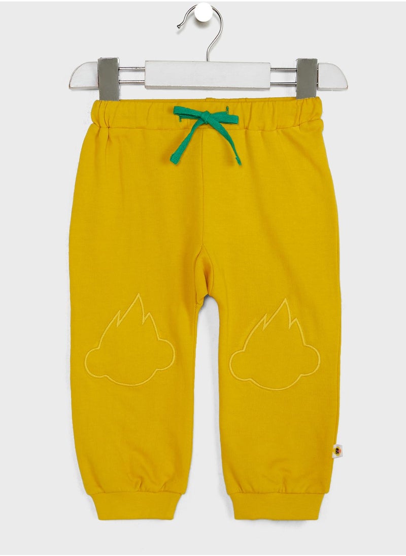 Cheekee Munkee - Kids Essential Cuffed Sweatpants - Image 1