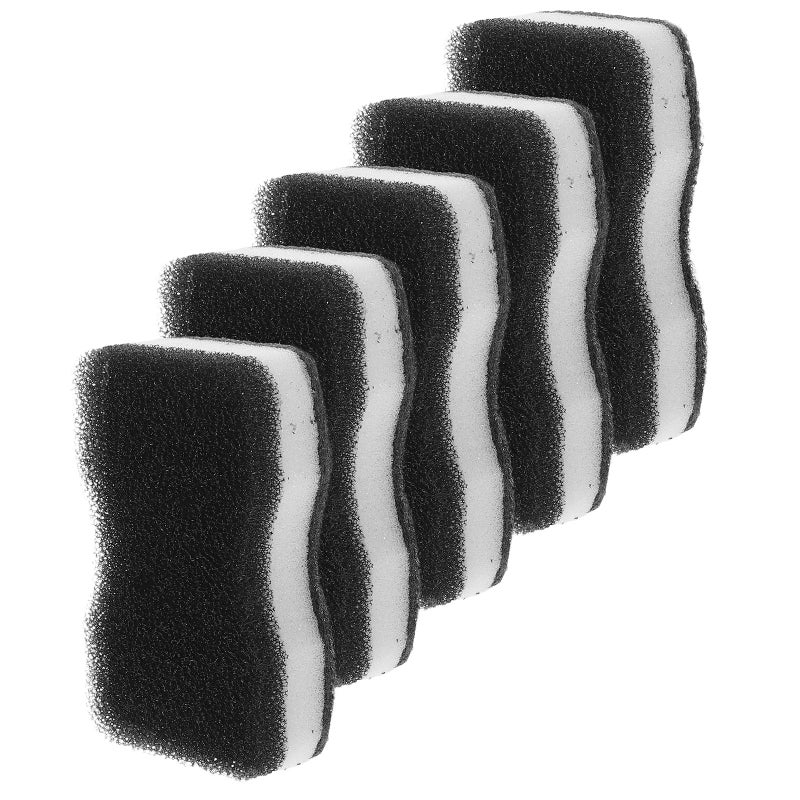 5Pcs Absorbent Three Layer Kitchen Sponges For Non Stick Cookware Dishwashing - Image 2
