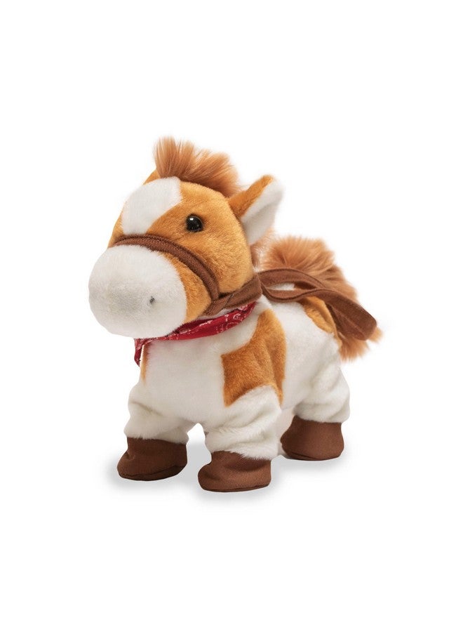 Cuddle Barn - Rusty The Painted Pony | Animated Plush Toy Horse |Tail Wags And Head Moves | Trots To William Tell Overture | Stuffed Animal 10” - Image 2