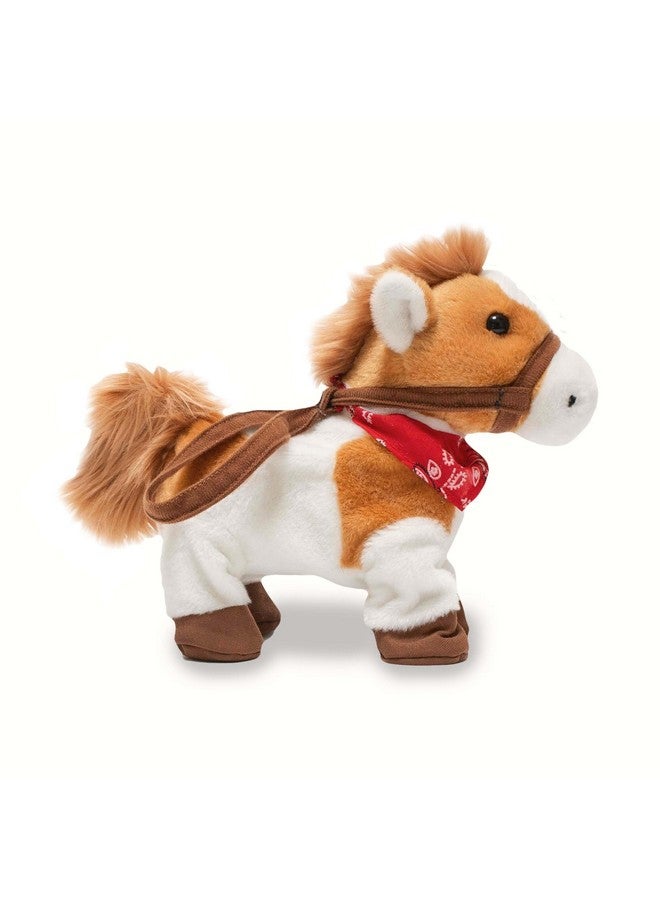 Cuddle Barn - Rusty The Painted Pony | Animated Plush Toy Horse |Tail Wags And Head Moves | Trots To William Tell Overture | Stuffed Animal 10” - Image 4